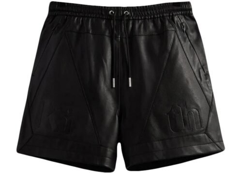 Leather Sports Shorts